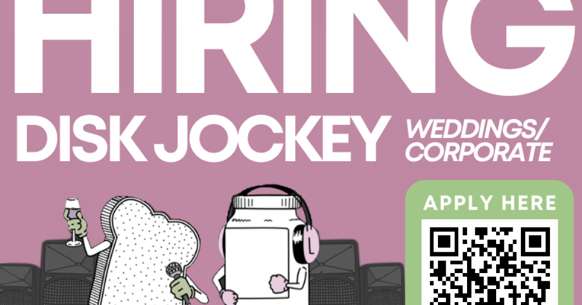 Be one if us! Disk Jockey Weddings/Corporate Toast & Jam